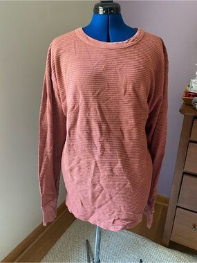 Big Bud Press Terracotta Waffle Long Sleeve Tee
